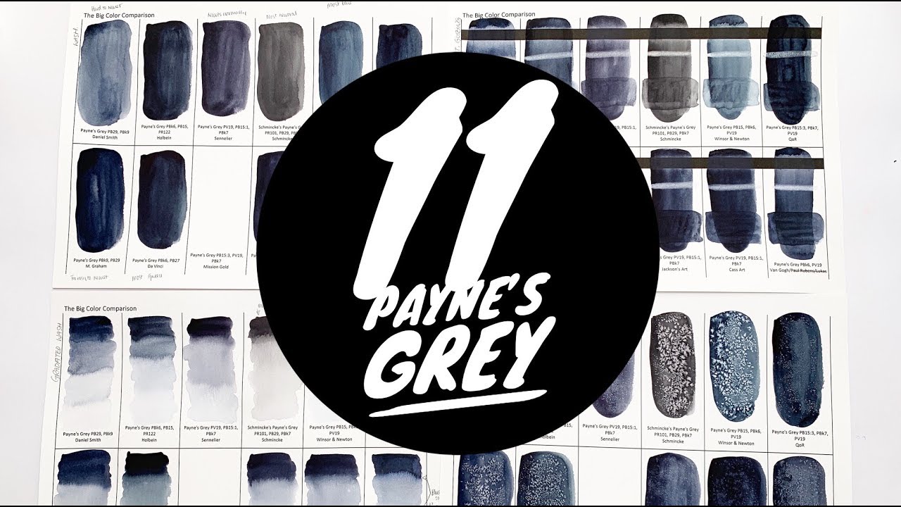 How to Mix Your Own Payne's Grey 